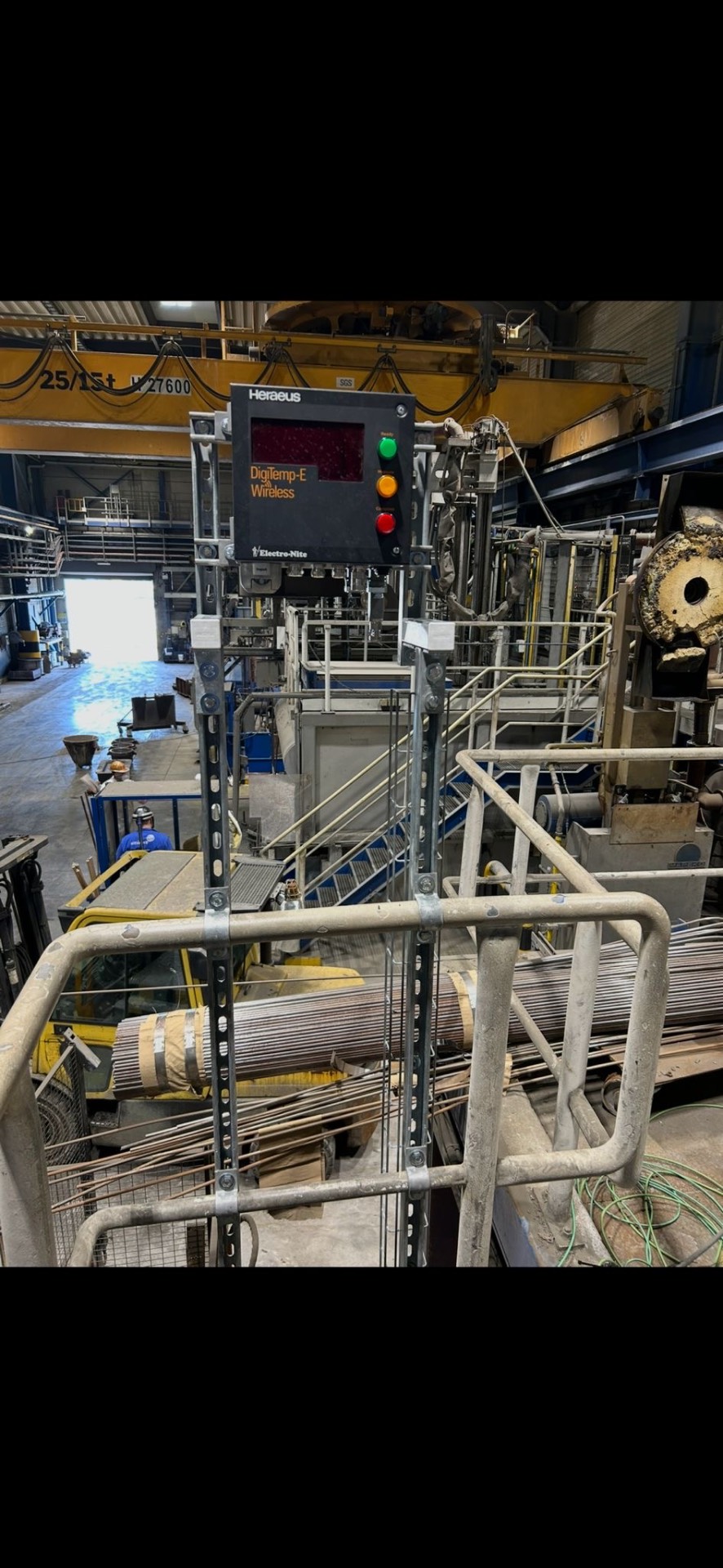Industriële meetinstrumentatie in staalproductie