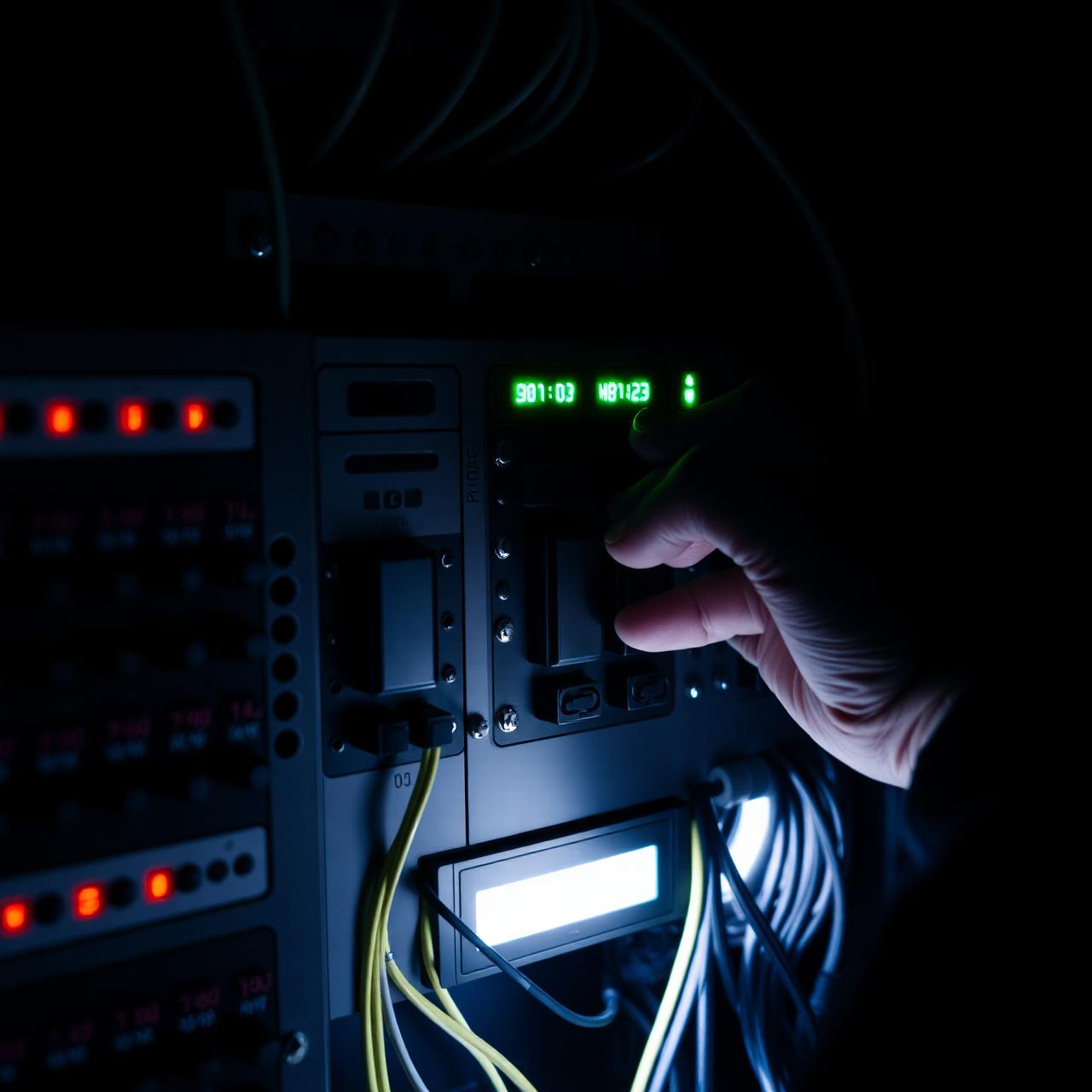PLC controlepaneel